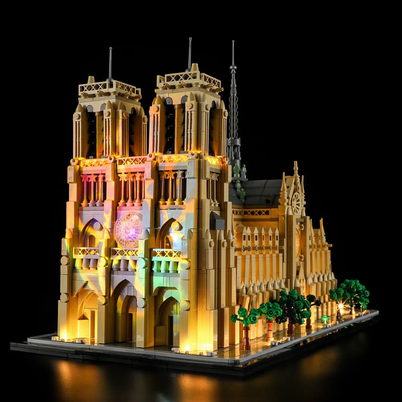 Briksmax 2.0 Light Kit For Notre-Dame de Paris 21061 (Projector Light)-5