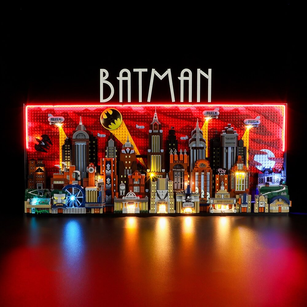 Light Kit for Batman: The Animated Series Gotham City 76271-Lightailing