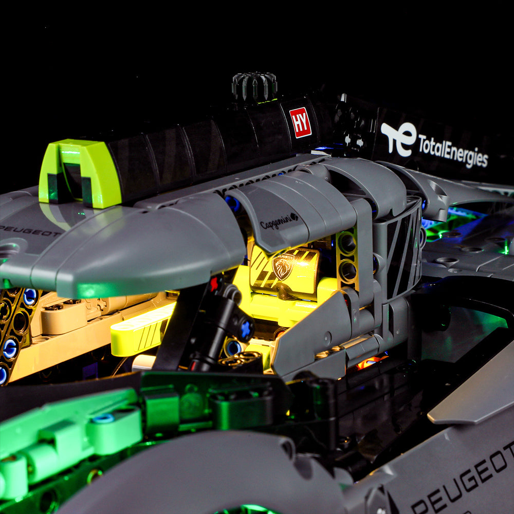 Briksmax Licht-Kit für PEUGEOT 9 X8 24H Le Mans Hybrid Hyper car 42156