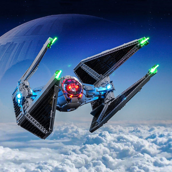 Light Kit For UCS TIE Interceptor 75382 - Briksmax 2.0 – Lightailing