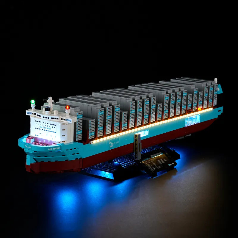 Licht-Set für Maersk Dual-Fuel Containerschiff 40955 – Briksmax 2.0