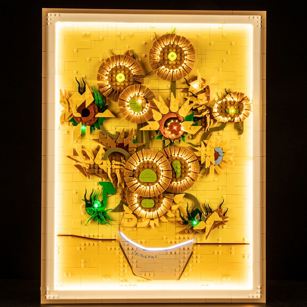 Briksmax 2.0 Light Kit For LEGO Vincent van Gogh – Sunflowers #31215 - 5