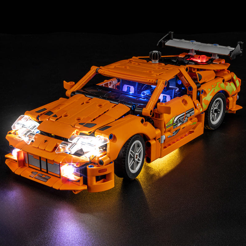 LED Light Kit for LEGO Fast & Furious Toyota Supra MK4 42204