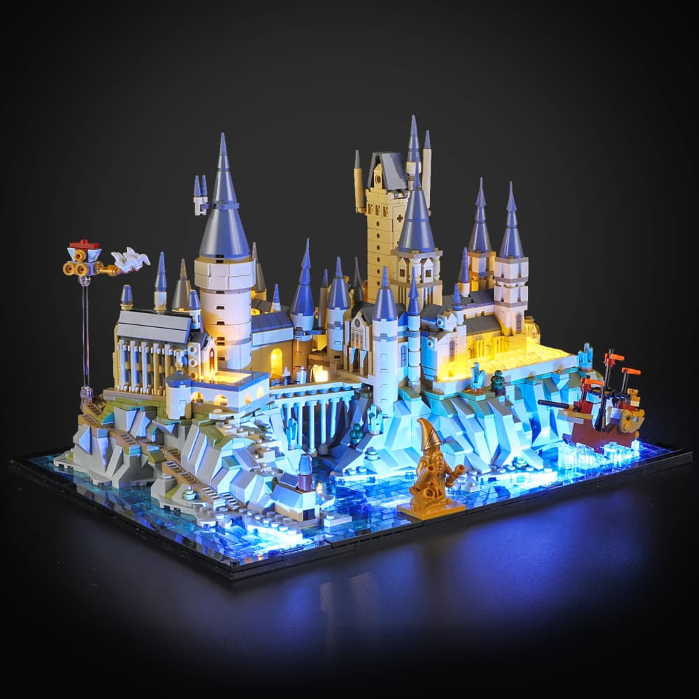 Light Kit for Hogwarts Castle and Grounds 76419-Lightailing(Remote Version)