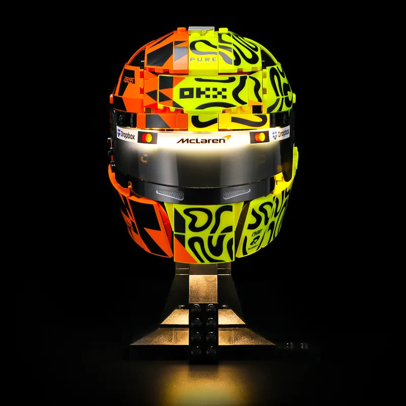 Light kit for McLaren Mastercard F1 Team Lando Norris Helmet 43023 | Wave Sensor Control | Briksmax 2.0
