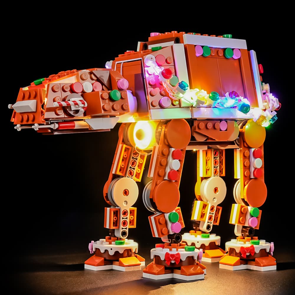 Beleuchtungsset für Gingerbread AT-AT Walker 40806- Lightailing