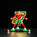 Light kit for Cristiano Ronaldo – Soccer Legend 43016 -Briksmax 2.0 |  Green No.7 Edition