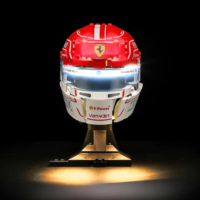 Kit d'éclairage pour casque Scuderia Ferrari HP Charles Leclerc 43014 - Briksmax 2.0