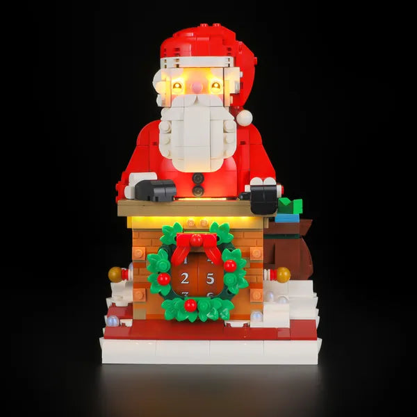 Light Kit For Santa's Holiday Countdown 40874 - Briksmax 2.0