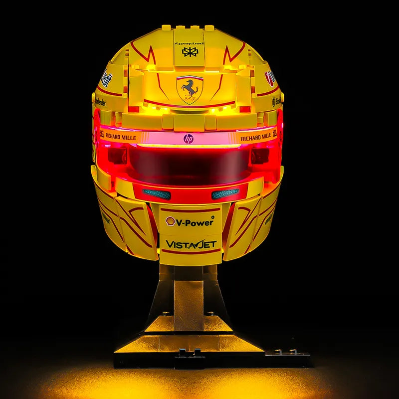 Kit d'éclairage pour casque Scuderia Ferrari HP Lewis Hamilton 43022 - Briksmax 2.0