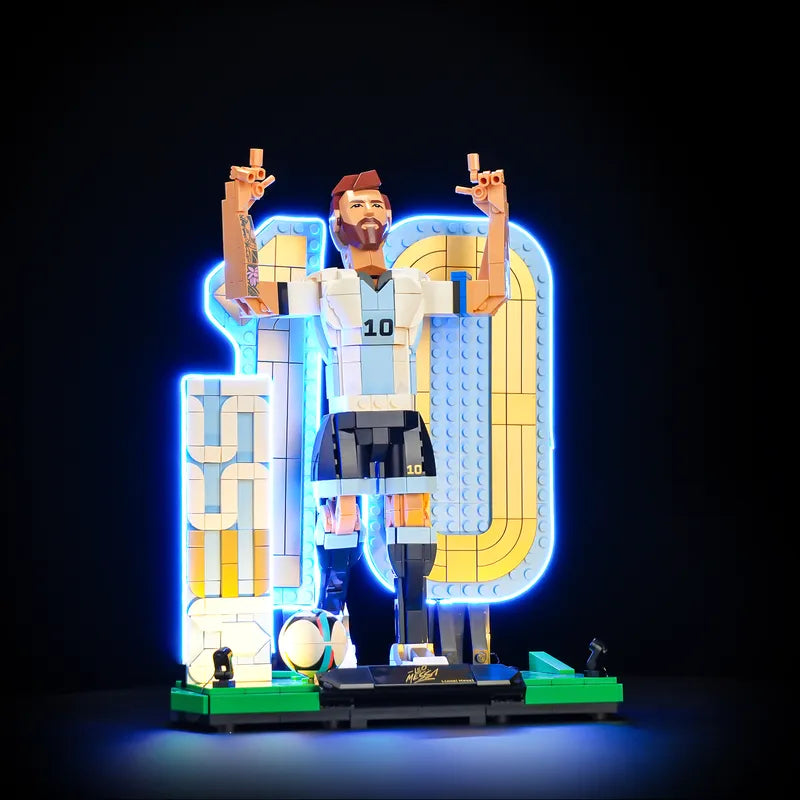 Lichter-Set für Lionel Messi – Fußball-Legende 43015 – Briksmax 2.0