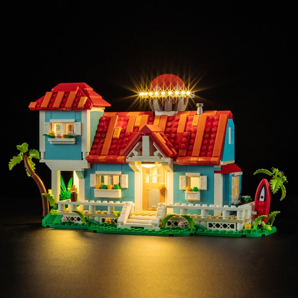 Light Kit for Lilo and Stitch Beach House 43268 -Briksmax 2.0