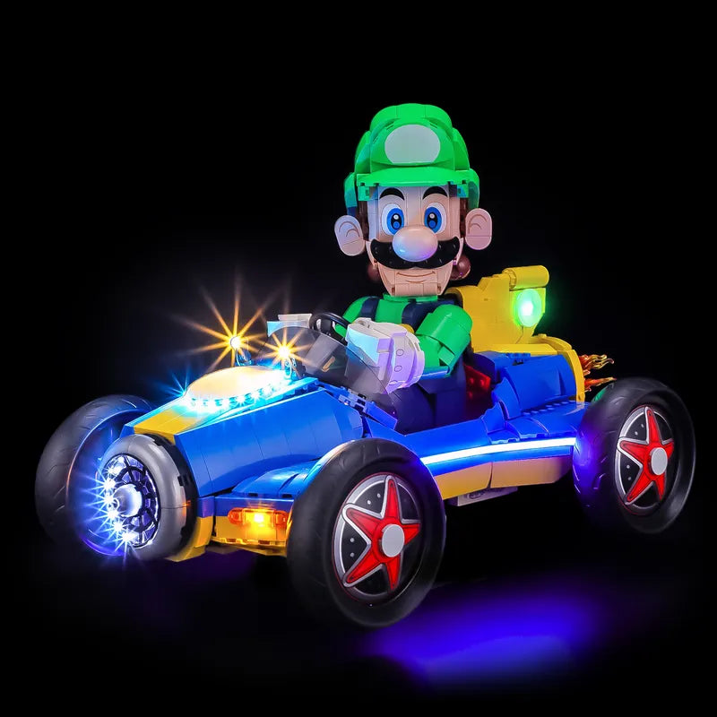 Beleuchtungsset für Mario Kart – Luigi & Mach 8 #72050 - Briksmax 2.0