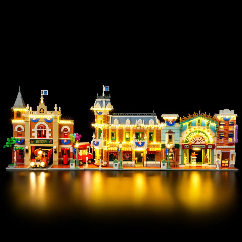 Light kit for Disney Main Street, U.S.A. 43302 - Lightailing