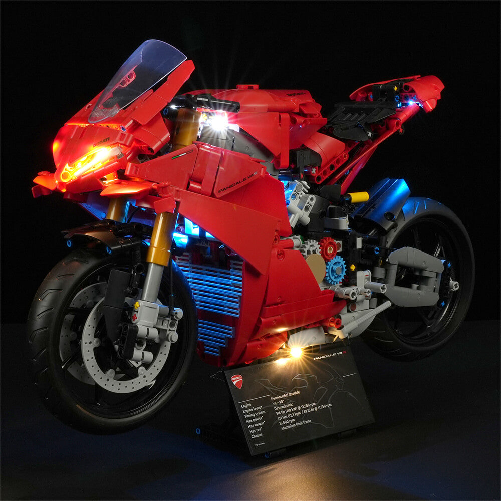 Kit d'éclairage pour moto Ducati Panigale V4 S 42202 - Briksmax 2.0 (Version télécommandée)