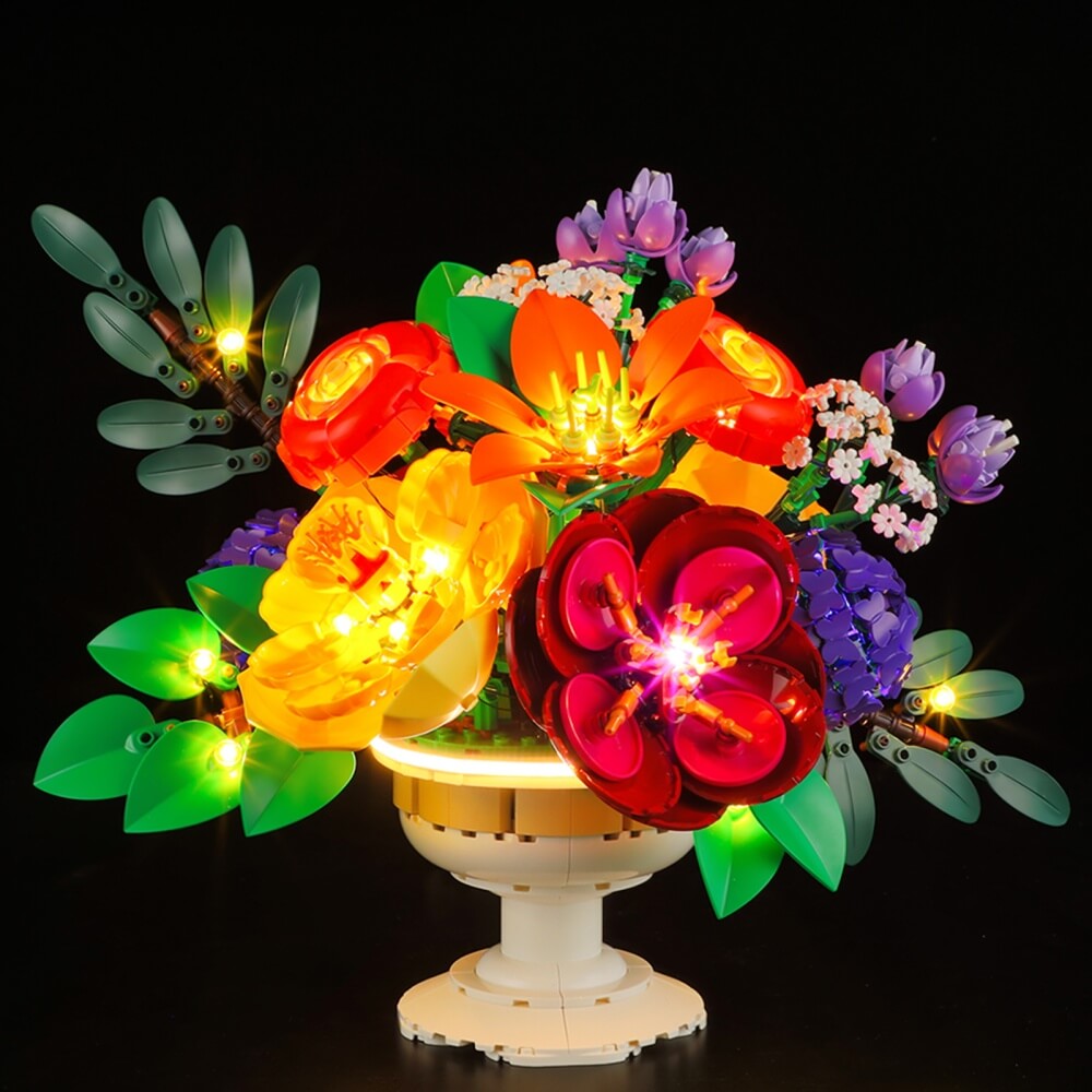 Lightailing Light Kit For LEGO Flower Arrangement 10345-3
