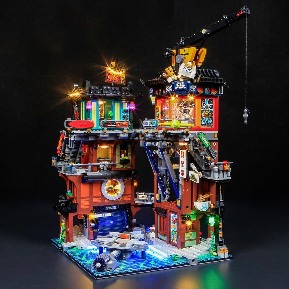Briksmax 2.0 Light Kit For LEGO NINJAGO City Workshops #71837-5