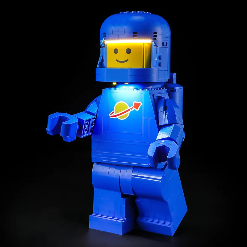 Beleuchtungsset für die vergrößerte blaue Astronauten-Minifigur 40921 – Briksmax 2.0