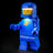 Beleuchtungsset für die vergrößerte blaue Astronauten-Minifigur 40921 – Briksmax 2.0
