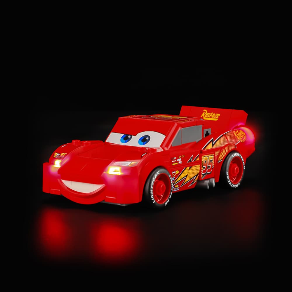 Light Kit for Lightning McQueen 77255- Briksmax 2.0