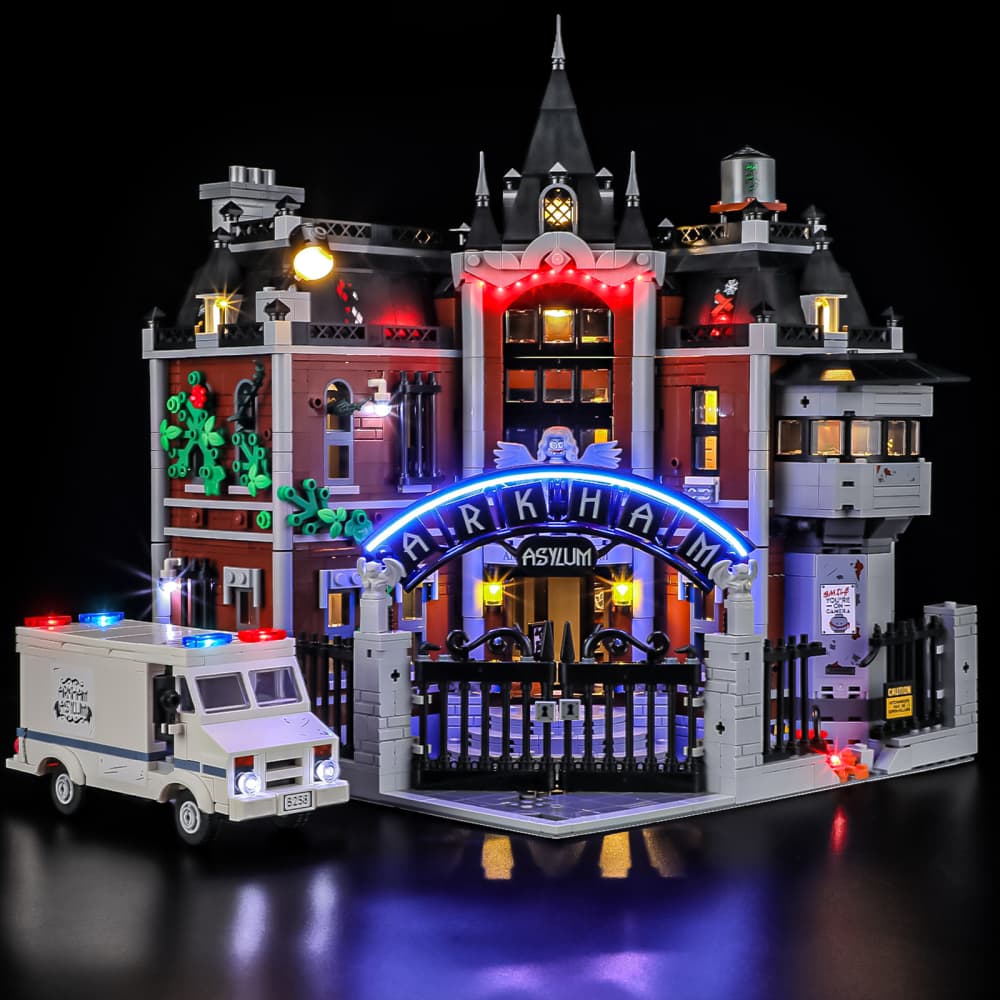 Briksmax 2.0 Light Kit For LEGO Arkham Asylum  #76300- 4