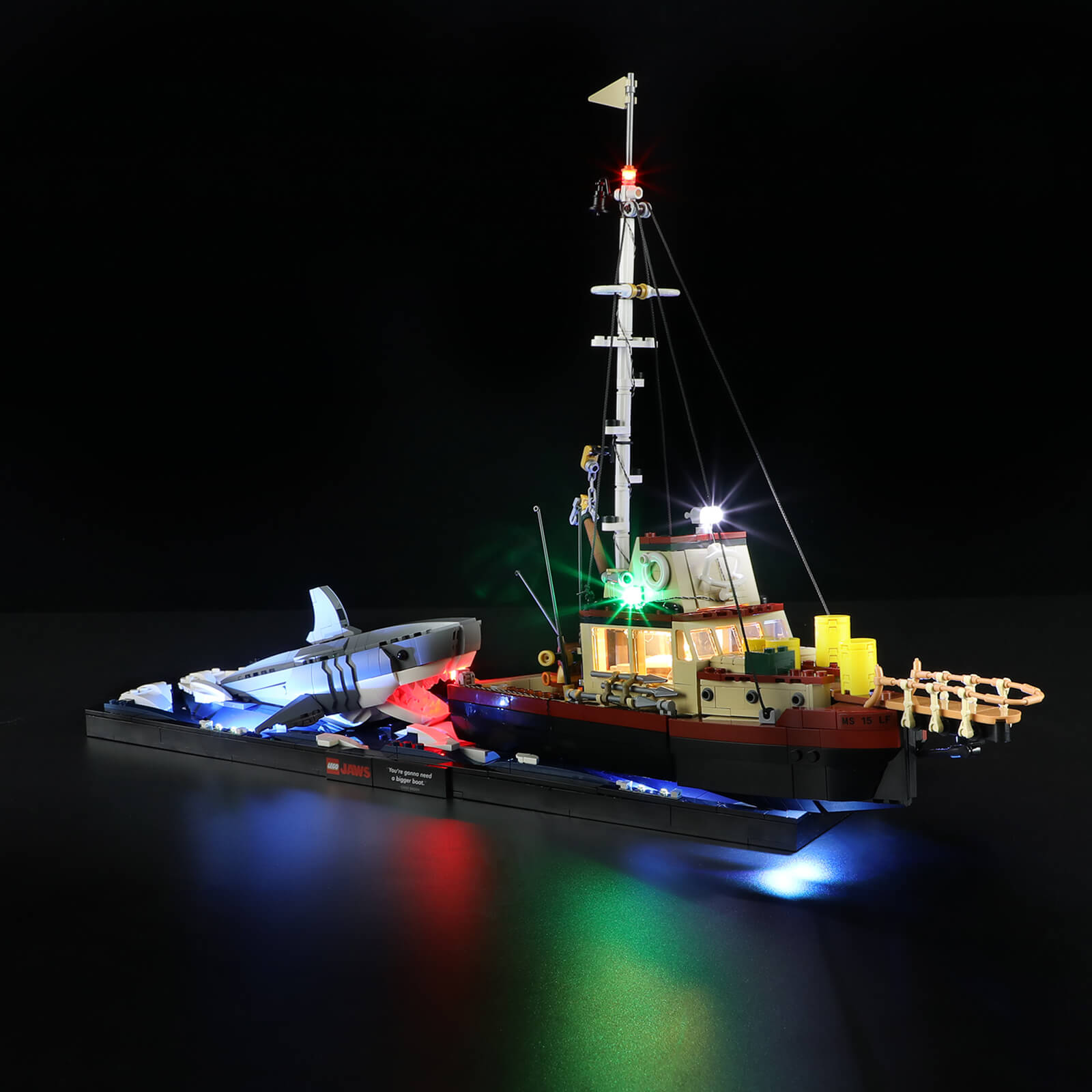 Light Kit For Jaws 21350 - Briksmax 2.0