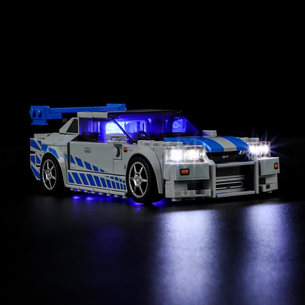 Light Kit for 2 Fast 2 Furious Nissan Skyline GT-R (R34) 76917-Lightailing