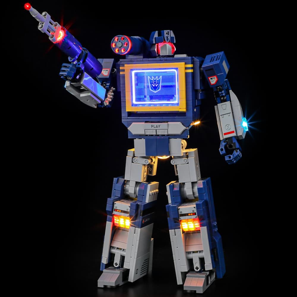 Briksmax 2.0 Light Kit For 
LEGO Transformers: Soundwave #10358 - 3