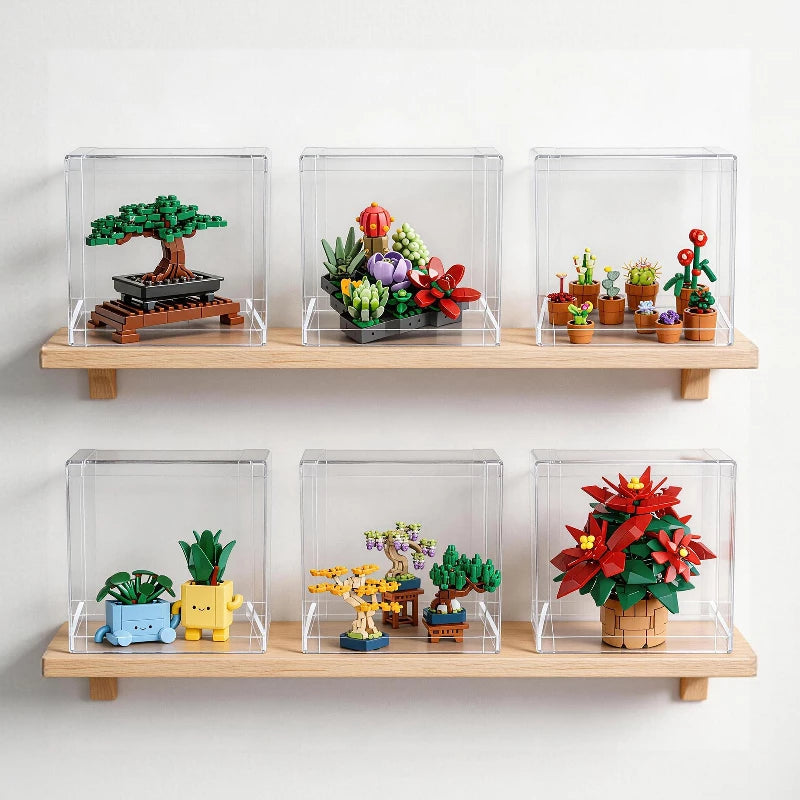 LEGO Vitrine – Schütze deine Modelle (klein) | 2 Stück
