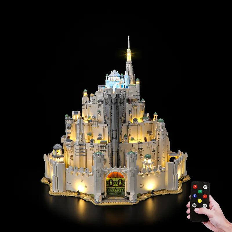 Remote Light kit for The Lord of the Rings: Minas Tirith 11377 - Briksmax 2.0