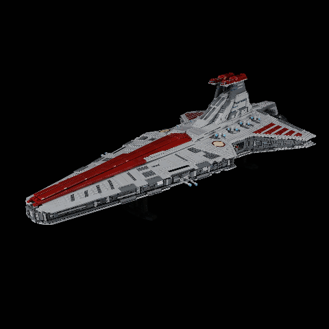 Ferngesteuertes Beleuchtungsset für den Venator-Class Republic Attack Cruiser 75367-Briksmax 2.0