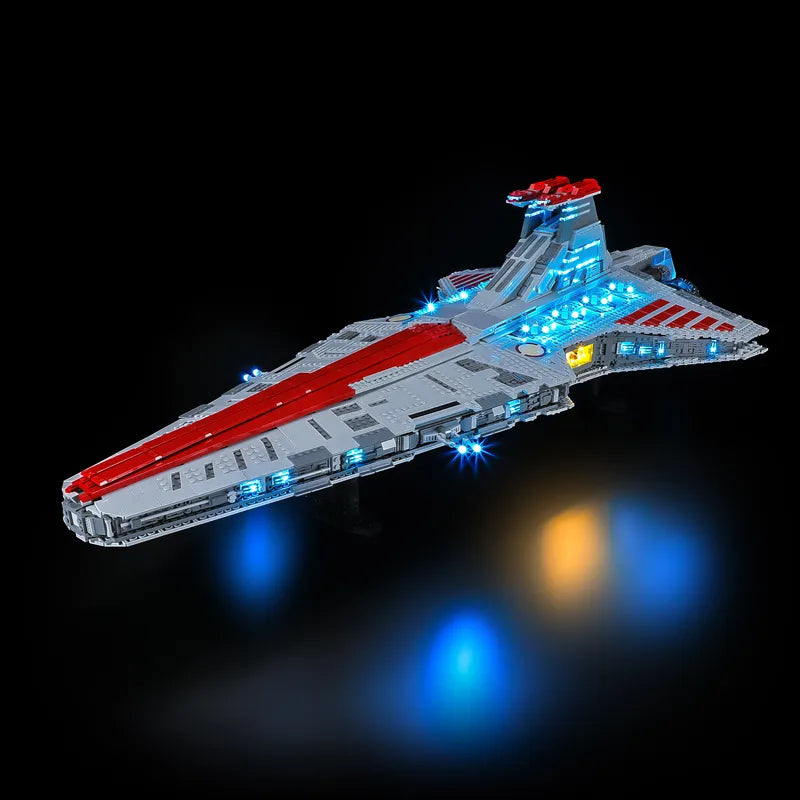 Ferngesteuertes Beleuchtungsset für den Venator-Class Republic Attack Cruiser 75367-Briksmax 2.0