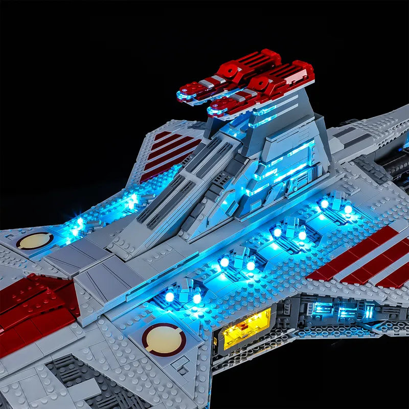 Ferngesteuertes Beleuchtungsset für den Venator-Class Republic Attack Cruiser 75367-Briksmax 2.0