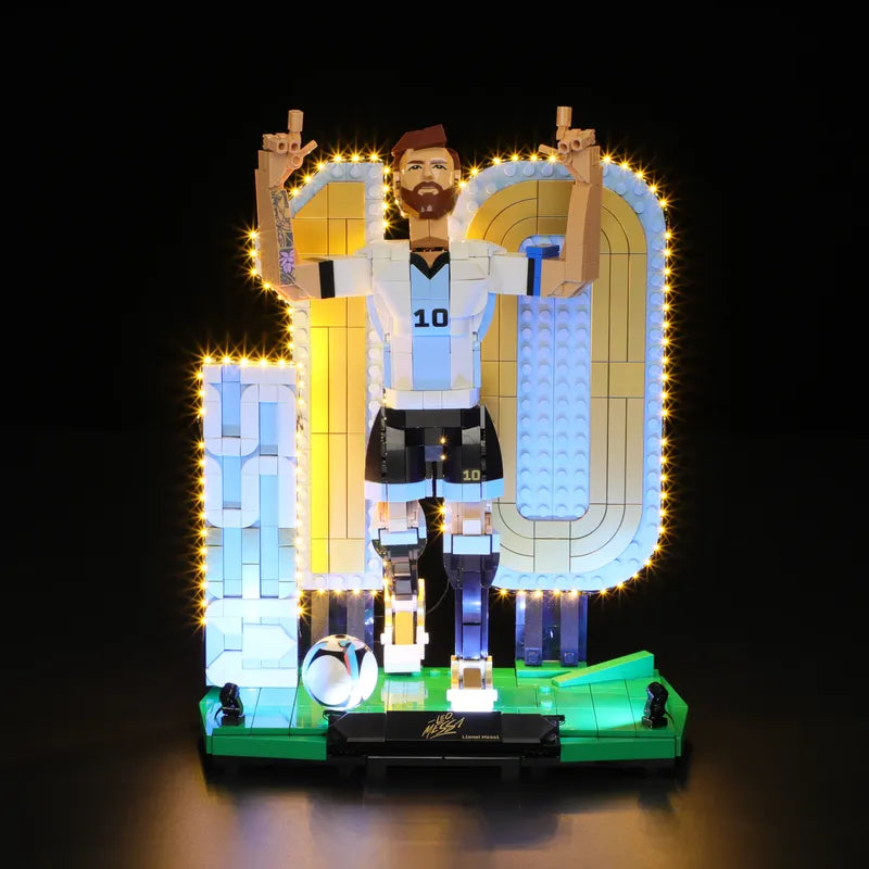 Light Kit for Lionel Messi – Soccer Legend 43015 -Lightailing