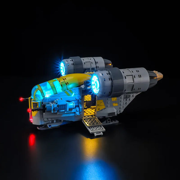 LEGO The Razor Crest – LED Lighting for Starship 75447 | Briksmax