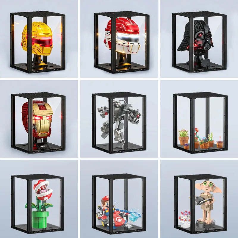 Vitrine für LEGO | LEGO Modell Staubschutzhülle-BRIKSMAX