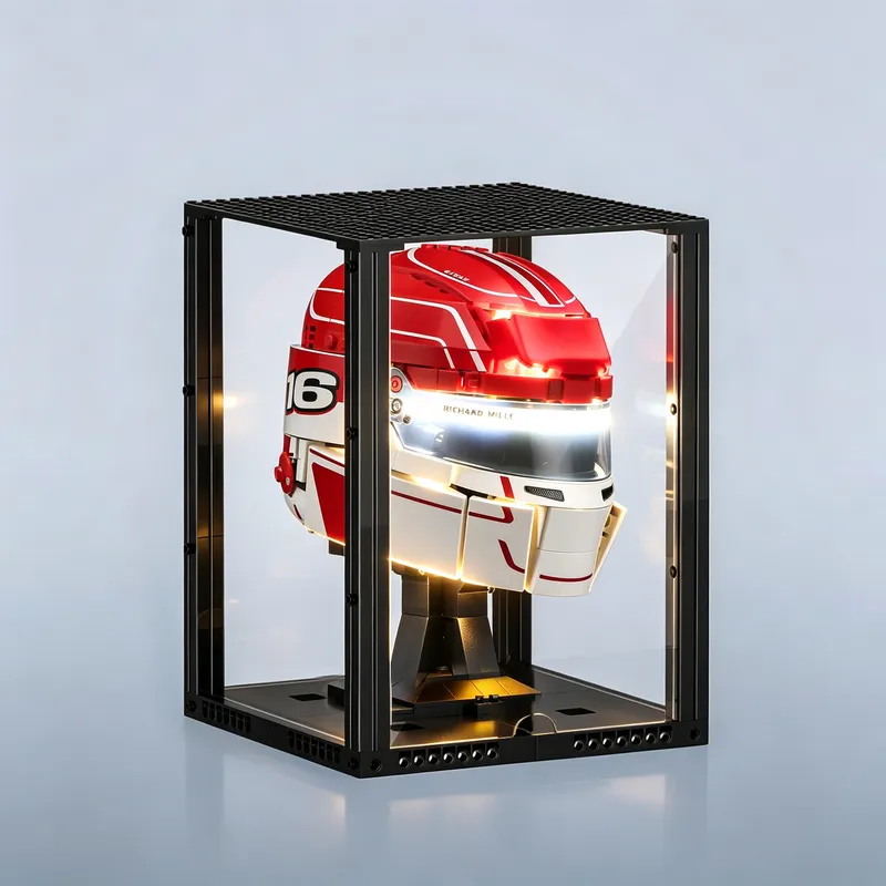 Vitrine für LEGO | LEGO Modell Staubschutzhülle-BRIKSMAX