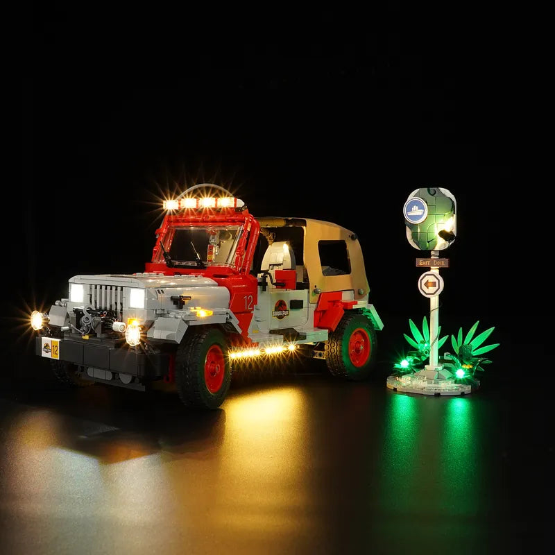 Light Kit for Jurassic Park Jeep Wrangler 77984 - Lightailing