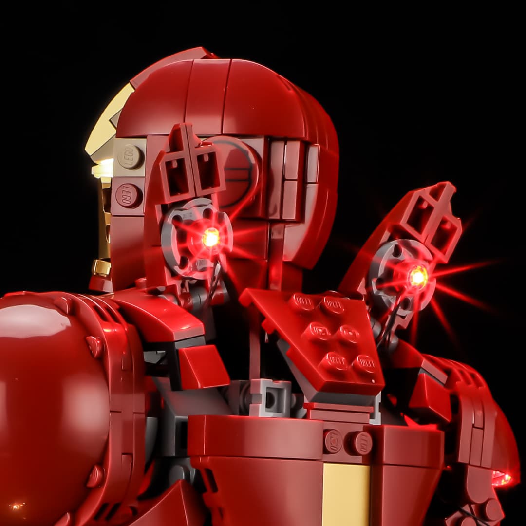 Light Kit for Iron Man Mark 3 Collectors' Edition 76344 - Lightailing