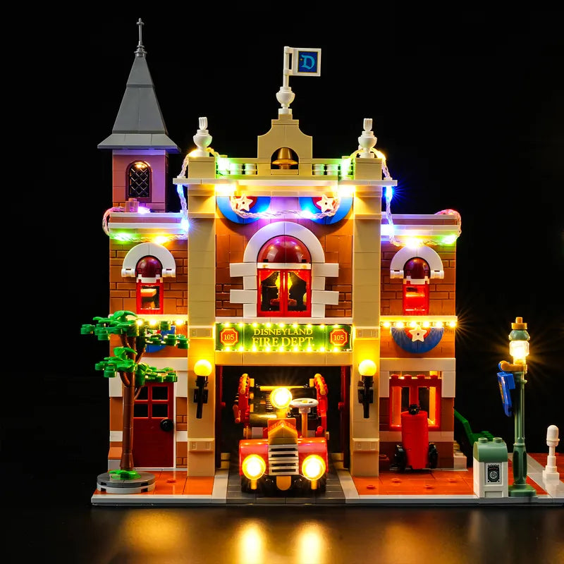 Light kit for Disney Main Street U.S.A. 43302 – Christmas Edition | Briksmax 2.0