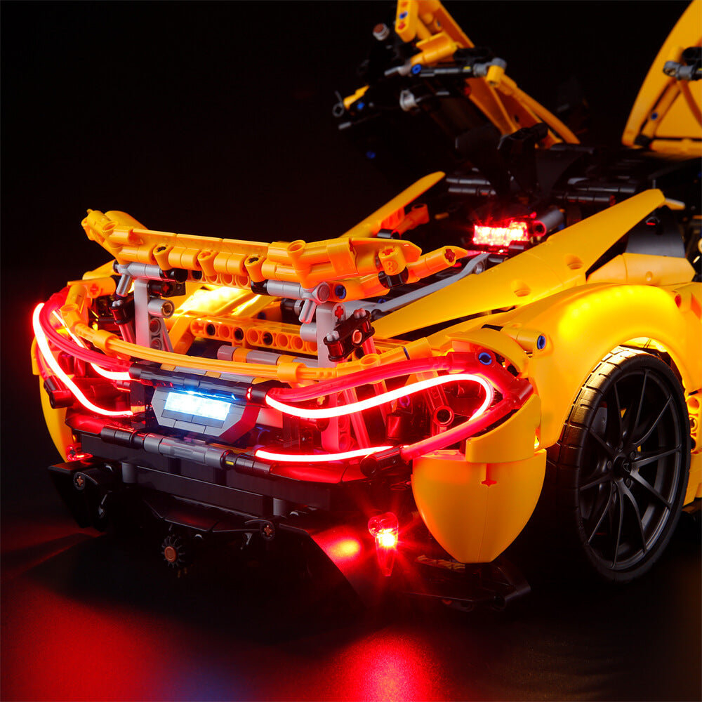LEGO 42172 illuminated with LED light kit-6