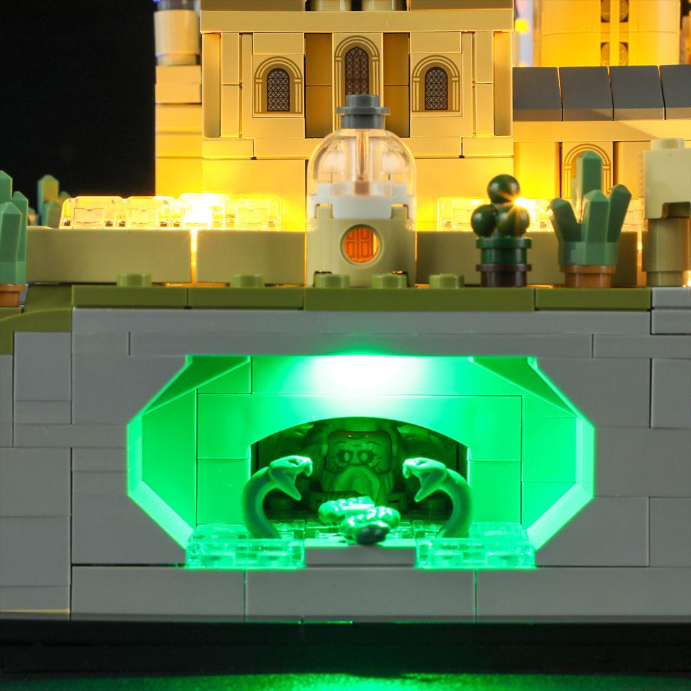 Beleuchtungsset für Schloss und Gelände von Hogwarts 76419-Briksmax