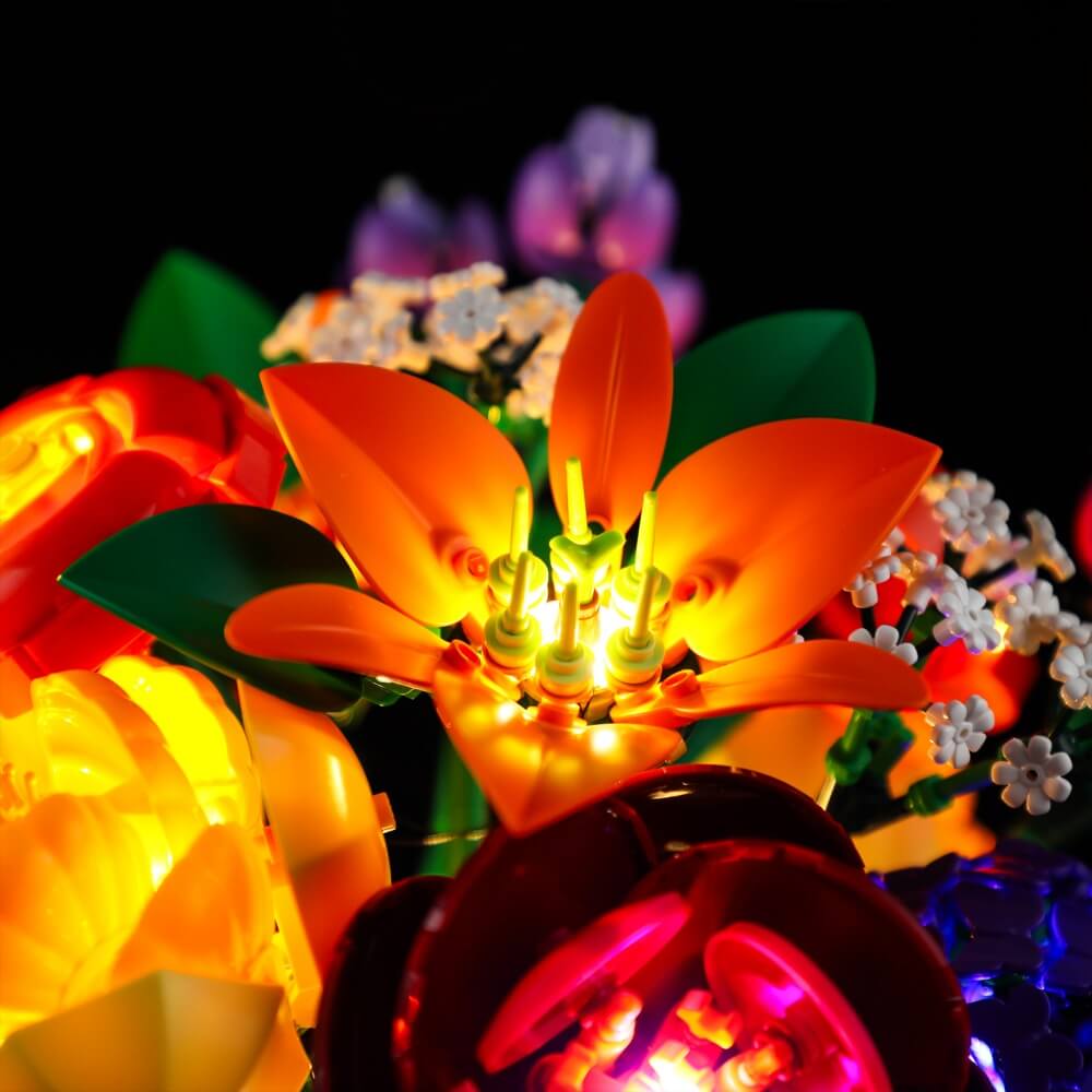 Lightailing Light Kit For LEGO Flower Arrangement 10345-7