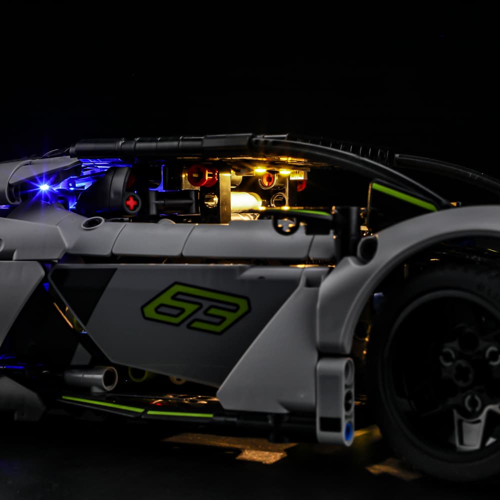  Briksmax 2.0 Light Kit For LEGO Lamborghini Revuelto Super Sports Car #42214 -11