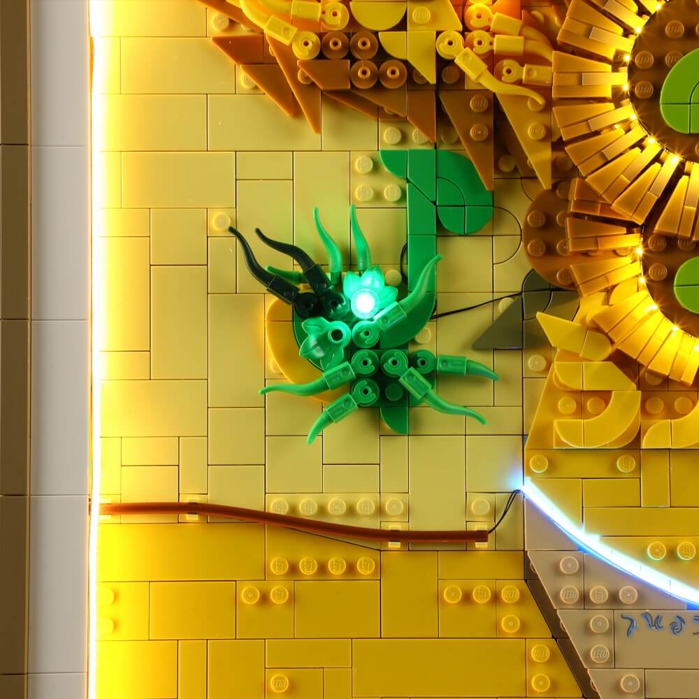 Light Kit for Vincent van Gogh – Sunflowers 31215-Lightailing