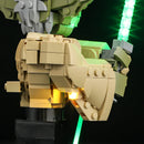 Light Kit for Yoda Bust 75438-Briksmax 2.0