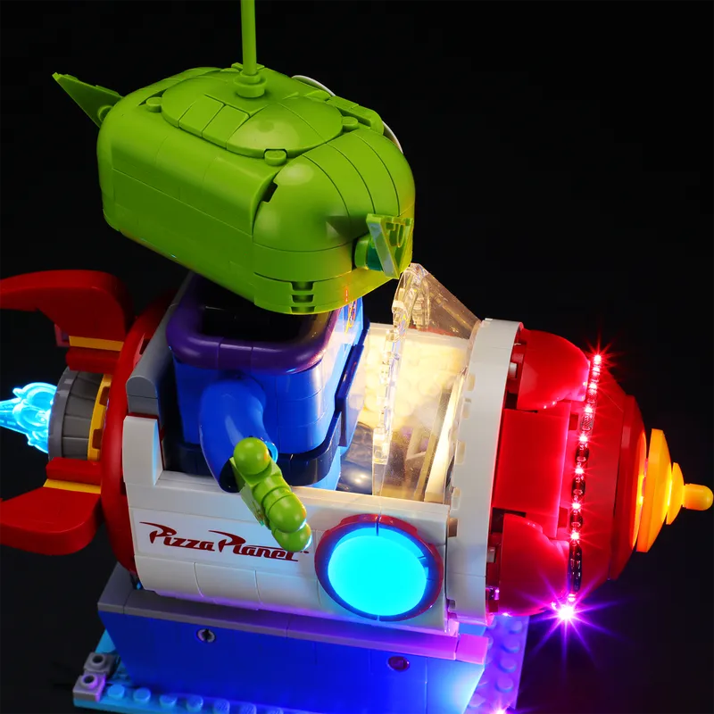 Light Kit for Alien with Pizza Planet Rocket Ride 43307-Lightailing