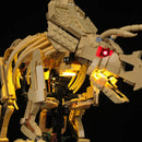 Light kit for Dinosaur Fossils: Triceratops 77985 - Lightailing