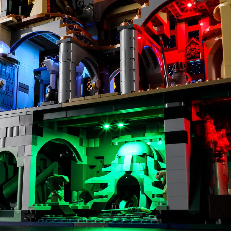 Light kit for Hogwarts Castle: East Wing 76473 | Lightailing