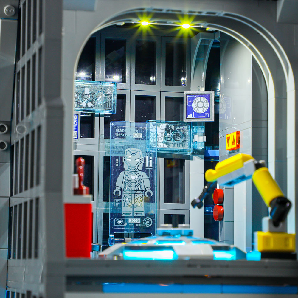 Light Kit For Avengers Tower 76269-BriksMax